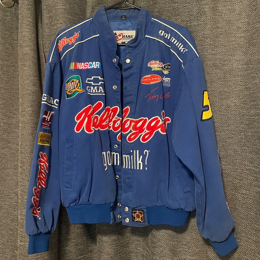 Kellogg’s Got Milk NASCAR jacket Men’s M